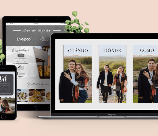 diseño paginas web para bodas