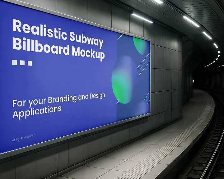 Publicidad en trenes y estaciones de metro en Bilbao