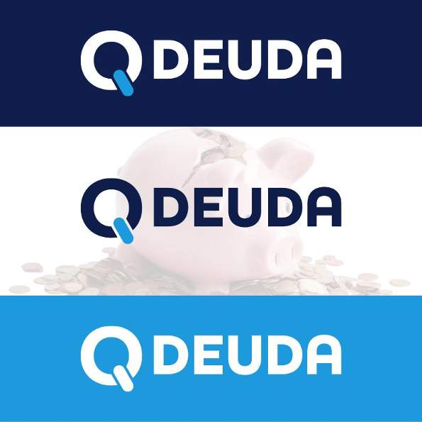 Logotipos Diseño gráfico Q Deuda