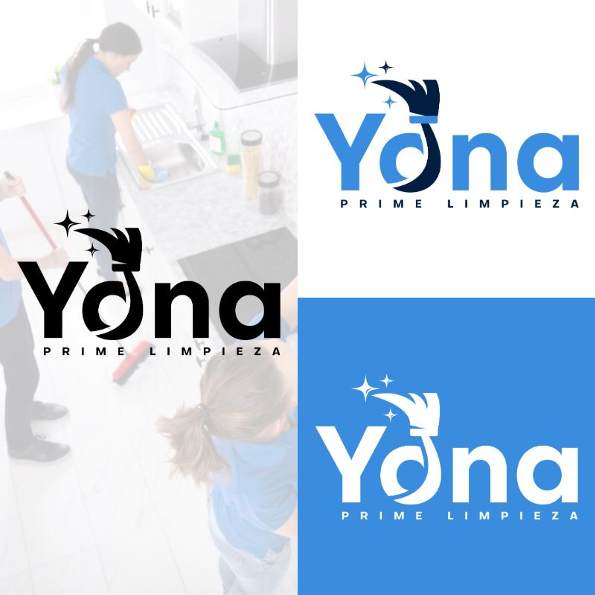 Logotipos Yona Prime Limpieza